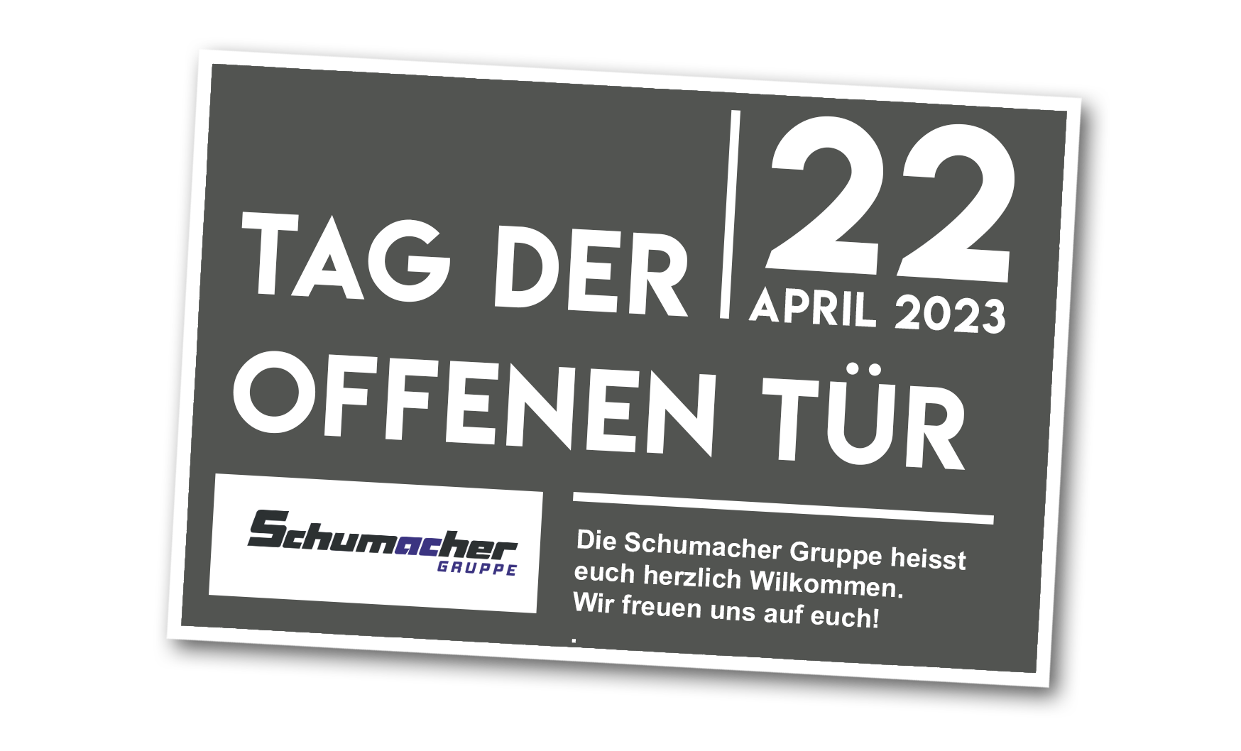 TAG DER OFFENEN TÜR – 22.04.2023