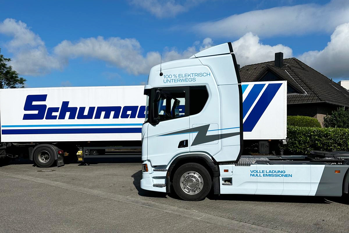 Scania R-Serie E-Lkw im Test bei Spedition Schumacher: Leistungsstark, leise und effizient